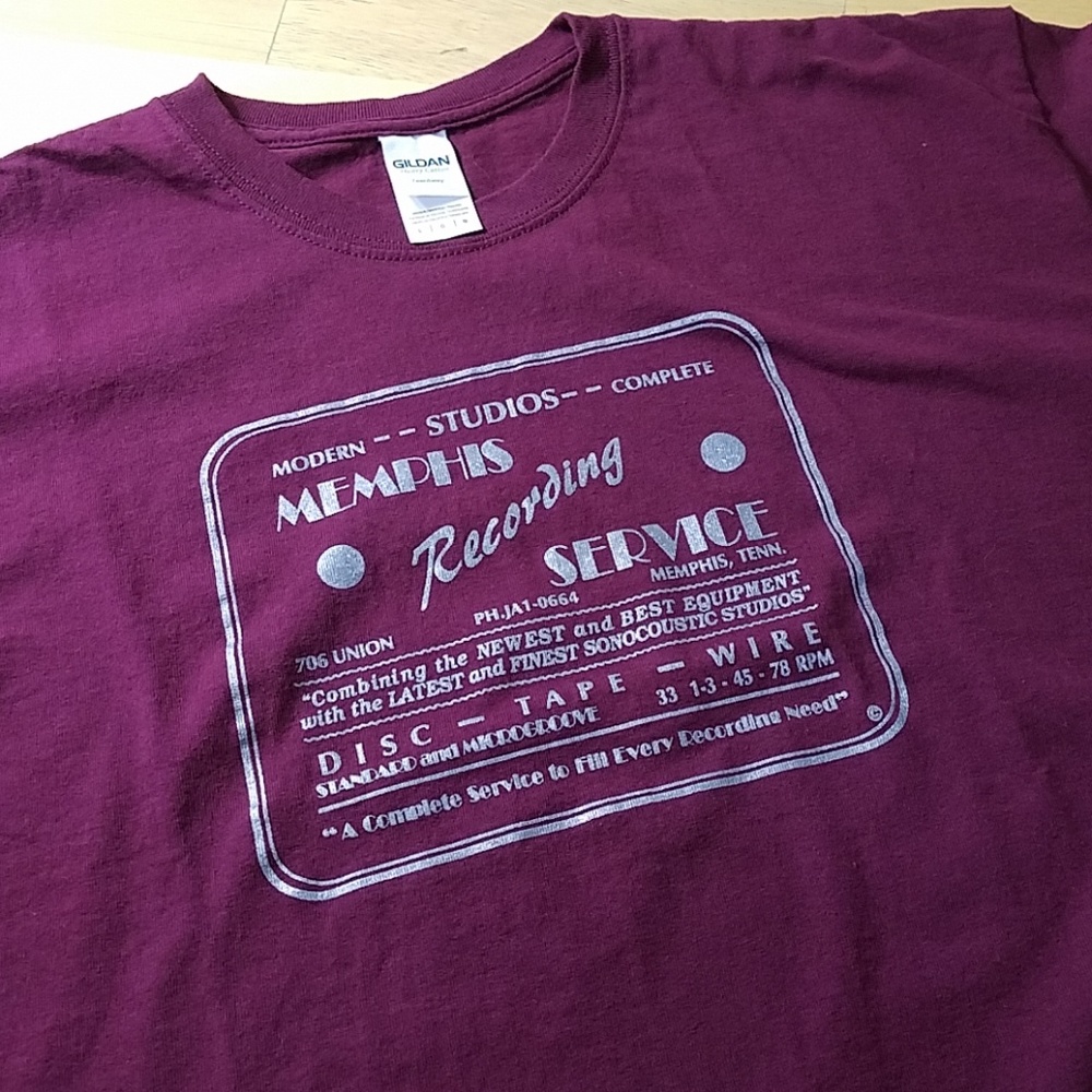 Memphis Recording studios sun records T